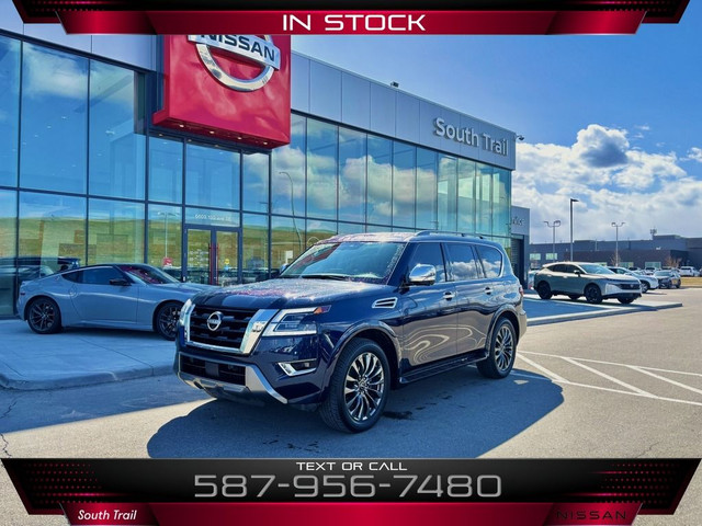 2024 Nissan Armada Platinum 4x4 Captain Chairs in Cars & Trucks in Calgary