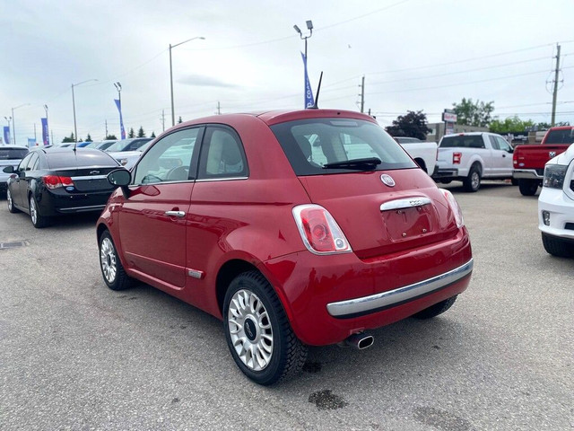 2012 Fiat 500 Lounge ~Leather ~Pano Moonroof ~Alloys in Cars & Trucks in Barrie - Image 2