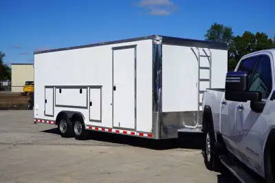 Miska Tradesman Pro Grade Enclosed Trailers - Designed & Warrantied for Commercial Use 8.5'x16' Trad...