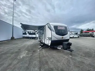 Dutchmen RV Coleman Rubicon 1708BH travel trailer highlights: Front Queen Bed Bunk Beds Rear Corner...