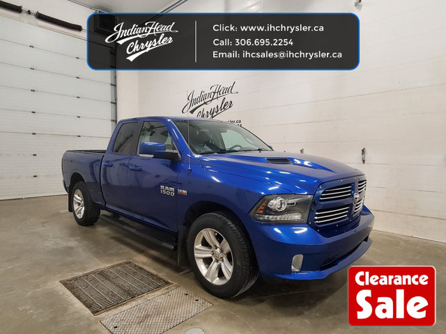 2016 RAM 1500 Sport - Bluetooth - SiriusXM - Fog Lamps in Cars & Trucks in Regina - Image 2