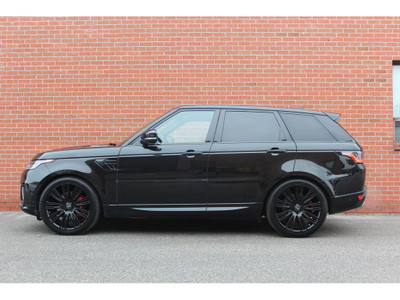  2019 Land Rover Range Rover Sport HST - BLACK ON RED