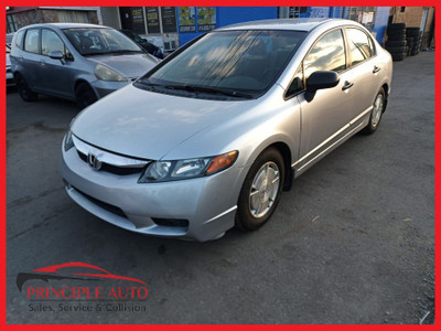 2009 Honda Civic 168KM CERTIFIED-WARRANTY