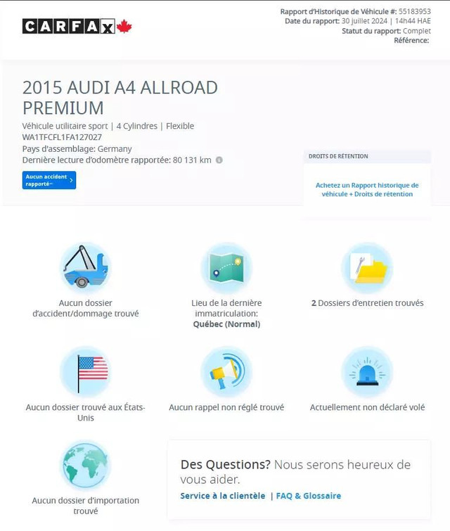 2015 AUDI Allroad QUATTRO PREMIUM/CUIR/TOIT PANO/BLTH/AC/MAGS/AU in Cars & Trucks in City of Montréal - Image 2