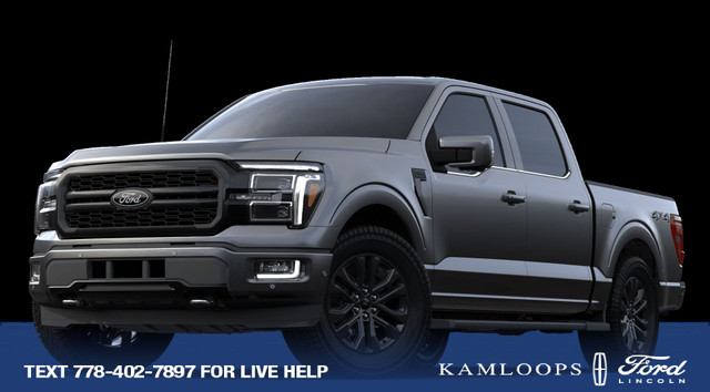2024 Ford F-150 Lariat | LARIAT | 4X4 | 502A PKG | BLACK APPE... in Cars & Trucks in Kamloops