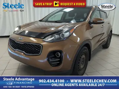 Our great looking 2018 Kia Sportage EX AWD is a stand-out in Burnished Copper! Powered by a 2.4 Litr...