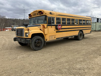 2002 GMC 54 Passenger Bus Blue Bird