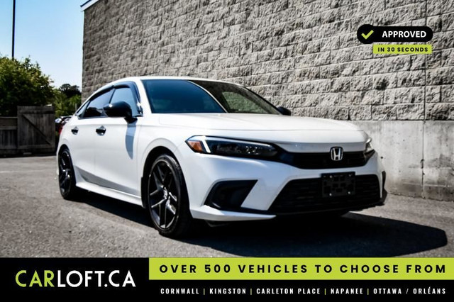 2024 Honda Civic Sedan Sport • SUNROOF • HEATED SEATS • CP/AA in Cars & Trucks in Cornwall