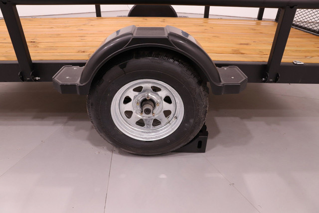 2022 KARAVAN UTILITY 6X12 W/ RAMP FOLDING SIDES BLACK in Cargo & Utility Trailers in Winnipeg - Image 4