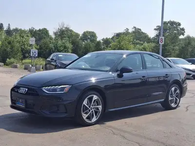 Come see this certified 2023 Audi A4 Sedan KomfortLeather | Sunroof | Apple CarPlay | Android Auto |...
