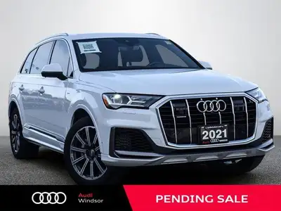 This Audi Q7 delivers a Intercooled Turbo Gas/Electric V-6 3.0 L/183 engine powering this Automatic...
