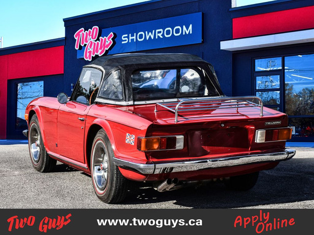 1973 Triumph TR6 SELLING AS IS! Local Vehicle Runs & Drives Grea in Cars & Trucks in St. Catharines - Image 4