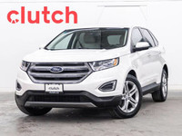 2018 Ford Edge Titanium AWD w/Apple CarPlay & Android Auto, Heat