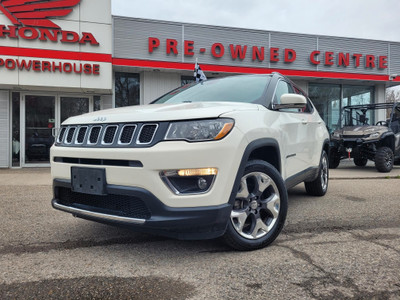 2019 Jeep Compass Limited LIMITED* 4X4* NAVI* LEATHER* BACK U...