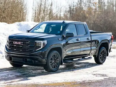 The *Pre-Owned 2024 GMC Sierra 1500 Elevation 4WD Extended Cab Pickup* is a dynamic and capable truc...