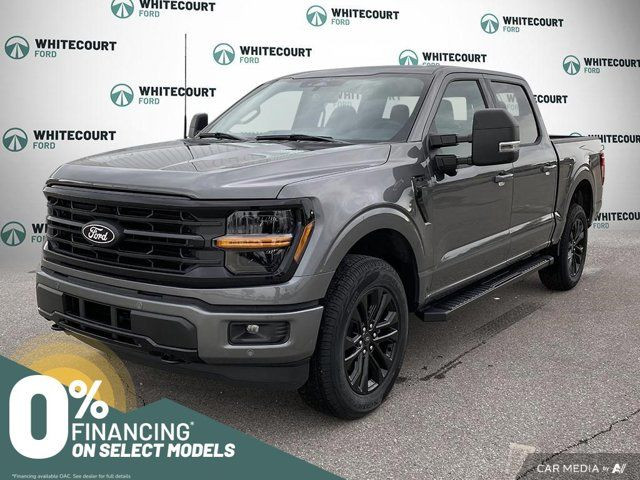 2025 Ford F-150 XLT 4WD SuperCrew, 3.5 L ECOBOOST, 302A, BLK in Cars & Trucks in Edmonton