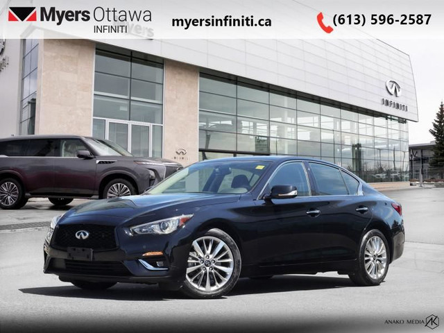 2021 INFINITI Q50 Essential Tech - Sunroof - Heated Seats in Cars & Trucks in Ottawa