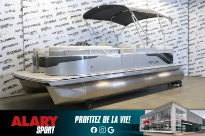 Ce PONTON VLS 2180 QL 2025 est disponible DÈS MAINTENANT! Contactez-nous au 450-420-2707. PDSF: 51,9...