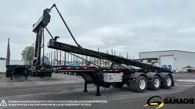 Trailer - # STOCK: R-36519 2016 JM CHANTAL 32' ROLL OFF TRAILER TRO7532-3E-60 REMORQUE À CONTENEUR 2...