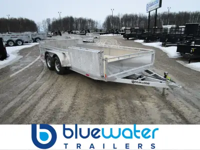 Canadian Mennonite Built Side Loader Aluminum Utility Trailer is $7,225.00 ! Ord: E1297-3094 - Ser:...