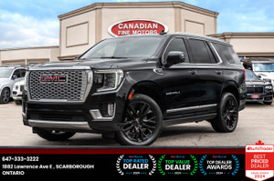 2021 GMC Yukon DENALI 4WD |ONE OWNER|8 PASS|HUD|BOSE SOUND|PANO|NAVI|