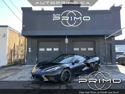 2024 Chevrolet Corvette Stingray Coupe 1LT Z51 Automatique avec Sièges en Cuir Toit Amovible Navigat...