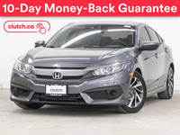 2018 Honda Civic Sedan EX w/ Apple CarPlay & Android Auto, Dual 