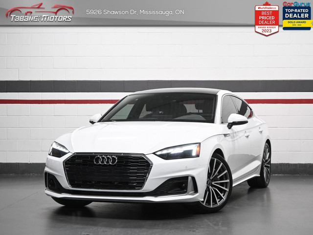 2021 Audi A5 Sportback No Accident Brown Leather Carplay Sunroof in Cars & Trucks in Mississauga / Peel Region