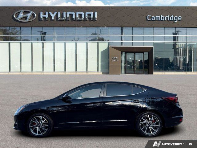 2020 Hyundai Elantra Ultimate | Leather | Sunroof | Nav | Low KM in Cars & Trucks in Cambridge - Image 2