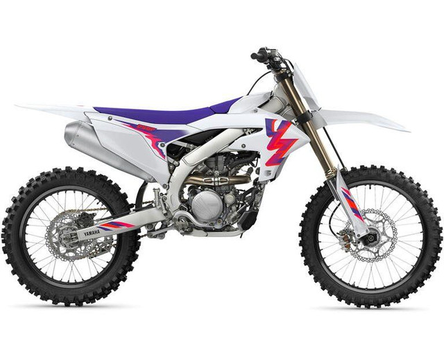 2024 Yamaha YZ250F Anniversary White *** IN-STOCK NOW !! *** in Street, Cruisers & Choppers in Moose Jaw