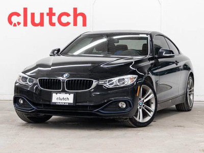 2017 BMW 4 Series 430i xDrive AWD w/ Apple CarPlay, Bluetooth, N