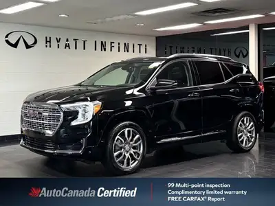 The 2023 GMC Terrain Denali offers a dynamic driving experience with its efficient 1.5L turbocharged...