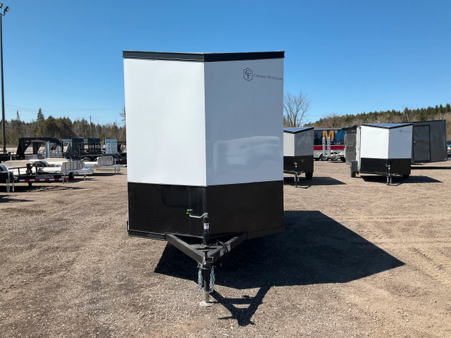 2025 Cross Trailers 6x12 + V-Nose Alpha Cargo Trailer in Cargo & Utility Trailers in Oakville / Halton Region - Image 4
