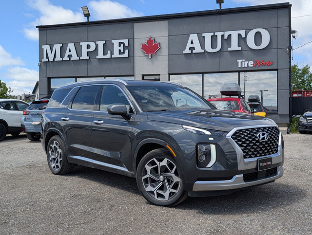 2021 Hyundai Palisade ULTIMATE CALLIGRAPHY | NAVI| LEATHER | PAN in Cars & Trucks in London