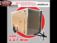 Iron, Best Steel Cargo Trailer In Canada! Big Savings!