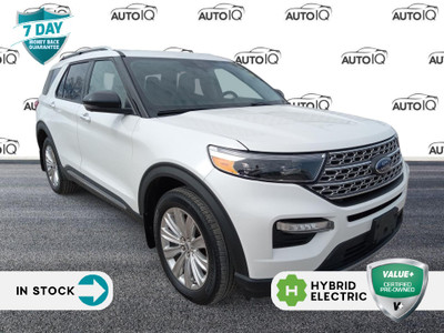2021 Ford Explorer Limited 3.3L HYBRID | TWIN PANEL MOONROOF...