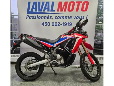 2023 Honda CRF300L ABS RALLY Stock limité Réservez votre moto DÈS MAINTENANT! Plus de 400 motos neuv...