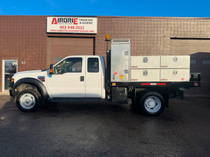 2008 Ford Super duty F-550 DRW XLT Flat Deck Utility Diesel 4X4