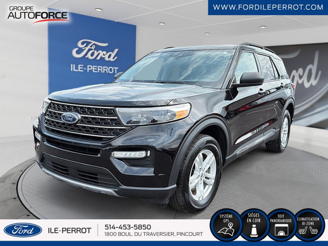 2023 Ford Explorer XLT AWD, CUIR, TOIT PANORAMIQUE in Cars & Trucks in City of Montréal