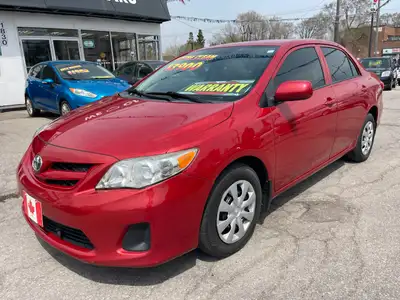 TOYOTA COROLLA CE SEDAN SUNROOF BLUETOOTH PARK ASSIST HEATED SEATS…PERFECT ........WE INCLUDE EVERYT...