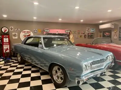 BRAND NEW ROTISSERIE FRAME OFF NUT & BOLT RESTORATION 1965 CHEVROLET CHEVELLE MALIBU SS ITS A TRUE 1...