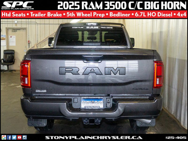 2025 RAM 3500 Big Horn 4x4 Crew Cab 6'4 in Cars & Trucks in St. Albert - Image 3