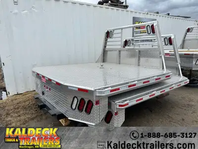 2025 Zimmerman 97in. x 84in. 6000XL - 316" Aluminum Deck Plate - Welded Headache Rack - LED Lights -...