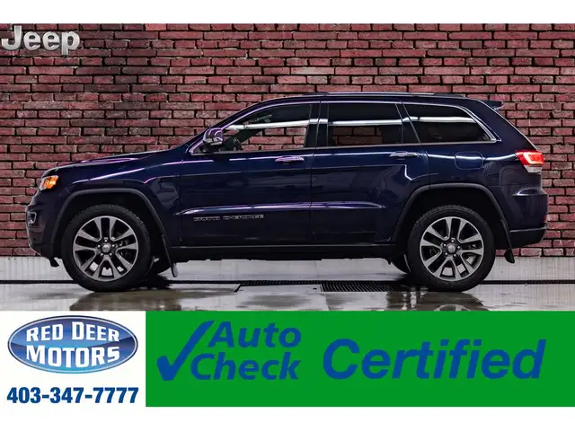2018 Jeep Grand Cherokee 4x4 Limited Leather Nav BCam in Cars & Trucks in Red Deer - Image 2