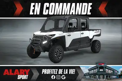 Ce CÔTE À CÔTE POLARIS RANGER CREW XD 1500 ULTIMATE Edt. Northstar 2025 est disponible DÈS MAINTENAN...