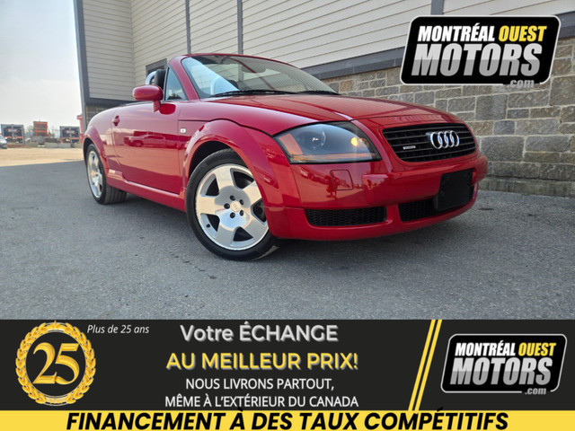 2001 Audi TT Convertible / ONLY 30 000KM !! / 6 Speed Manual ! 1 in Cars & Trucks in West Island