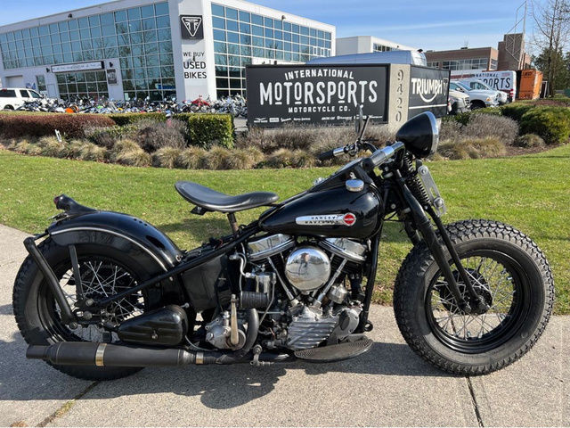 1949 Harley-Davidson FL BOBBER in Street, Cruisers & Choppers in Delta/Surrey/Langley - Image 2