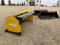 New 7'  HLA 3500 Series Snow Pusher Skid Steer Attachment