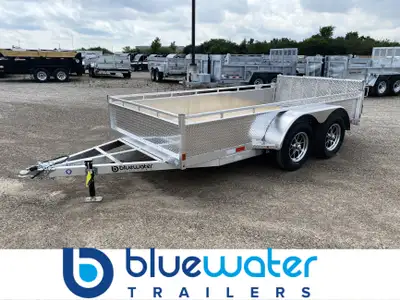 Canadian Mennonite Built Tandem Axle Aluminum Utility Trailer is $5,905.00 ! Ord: E1557-4036 - Ser:...