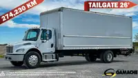 2012 FREIGHTLINER M2 106 TRUCK DRY BOX VAN WITH TAILGATE
